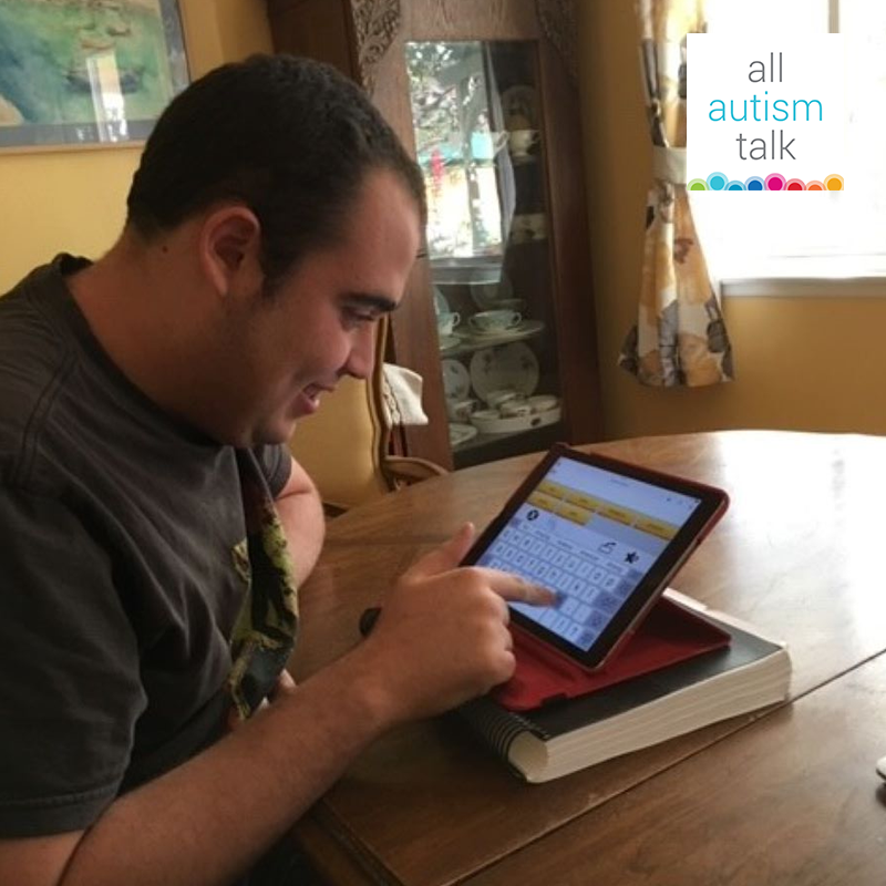 In Two Worlds by Ido Kedar, Author with Nonspeaking Autism